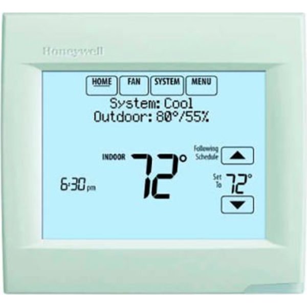 Resideo VisionPRO¬Æ 8000 Thermostat With Redlink‚Ñ¢ 1H/1C Heat Pump or 1H/1C Conventional, White TH8110R1008
